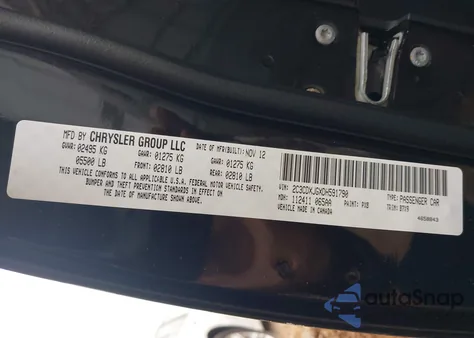 2013 Dodge Charger Sxt from USA, damaged, VIN 2C3CDXJGXDH591790